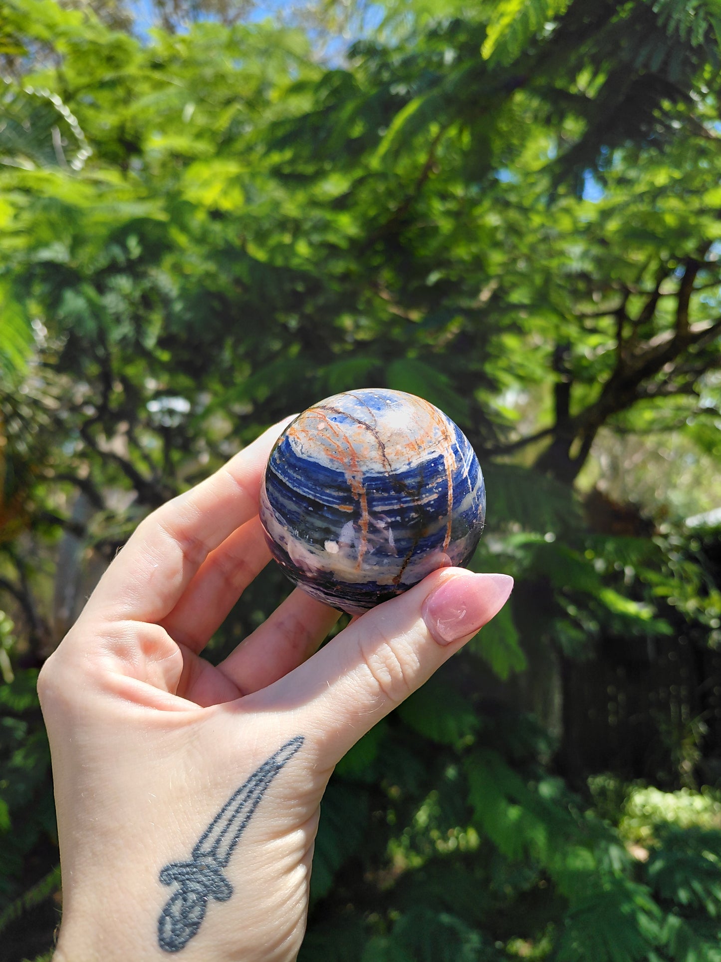 Esfera de sodalita B
