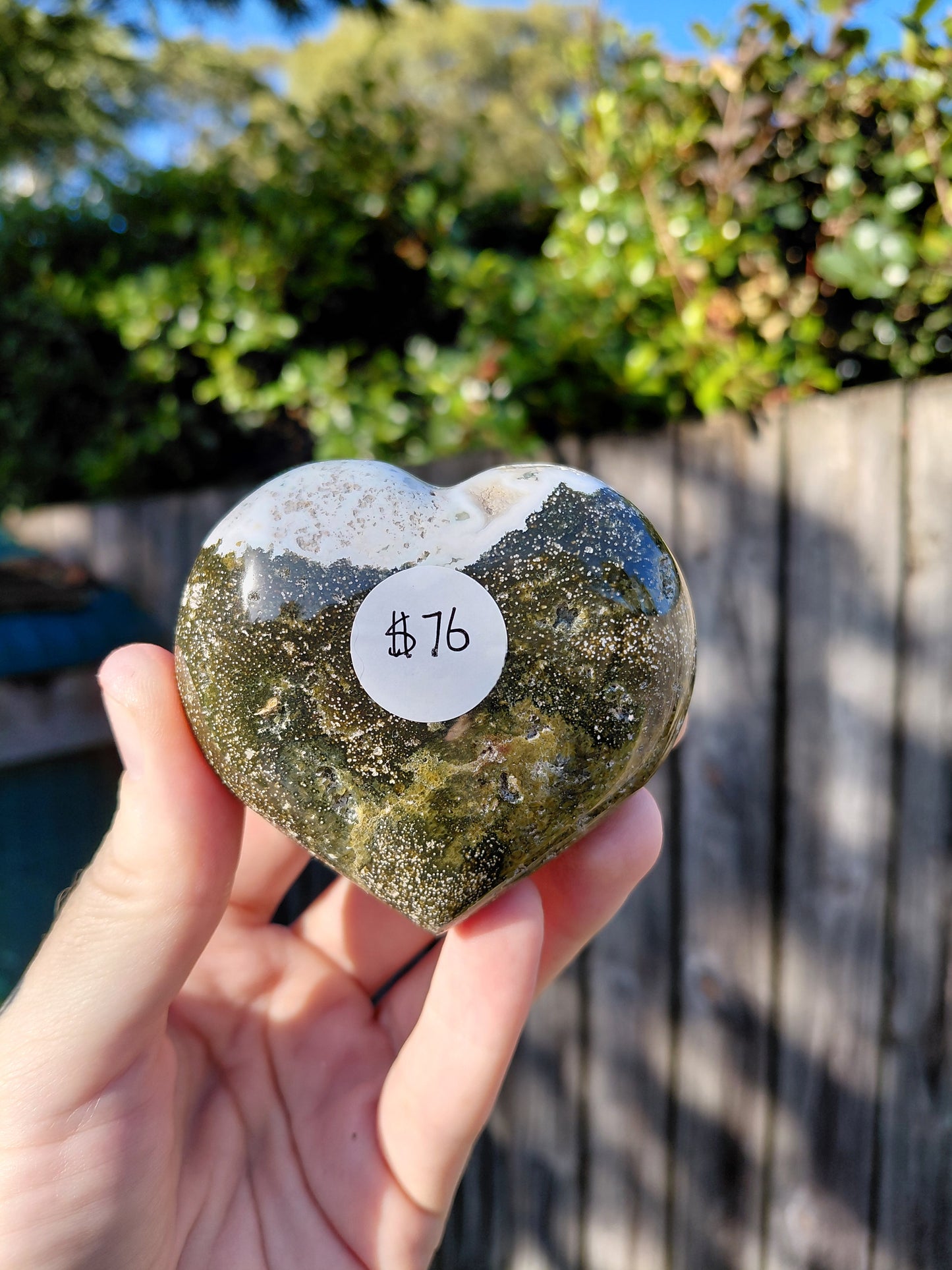 Corazón de Jaspe Océano G