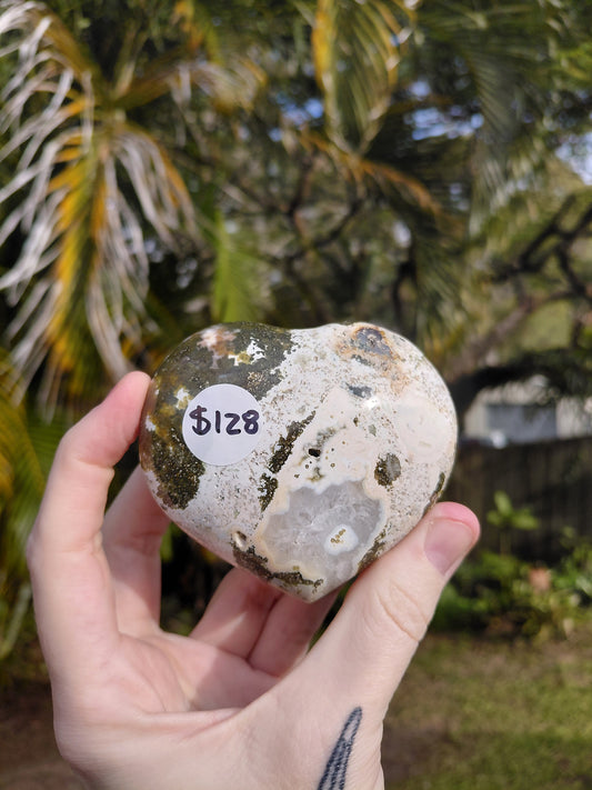 Ocean Jasper Heart J