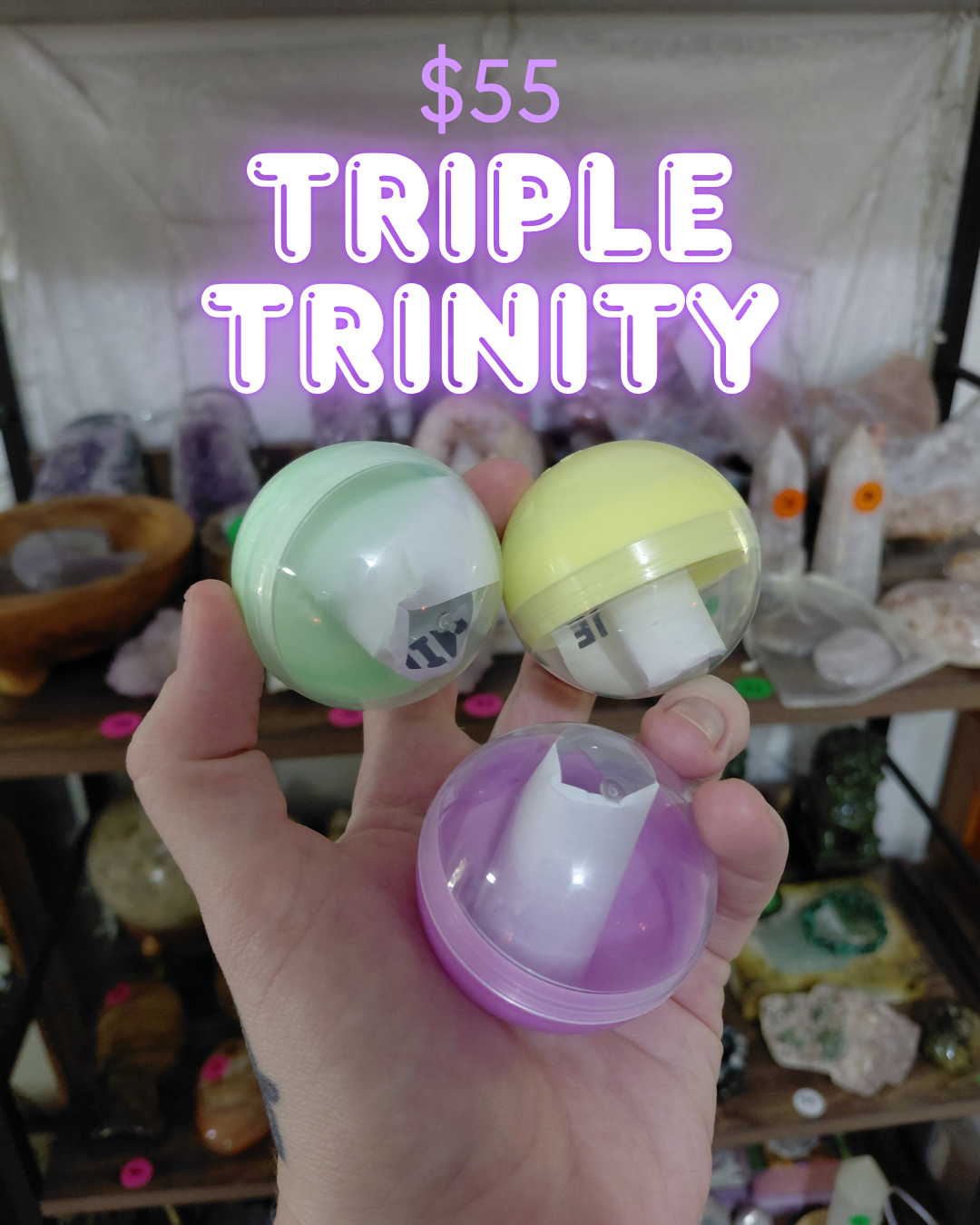 The Crystal Capsule Experience: Sacred Nile Stones Stocktake Mystery Scoops