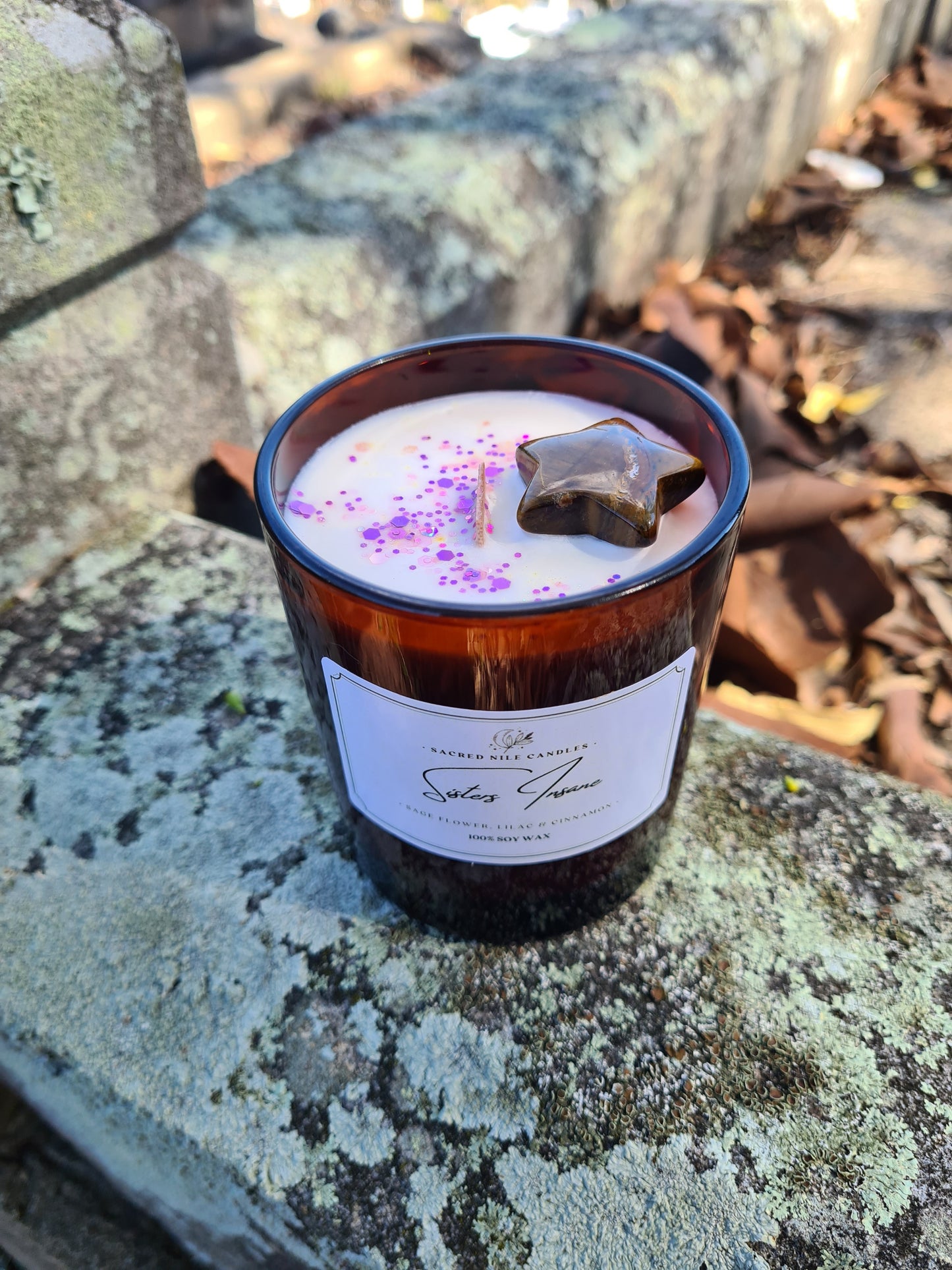 Velas Sacred Nile "Sisters Insane" - Flor de Salvia