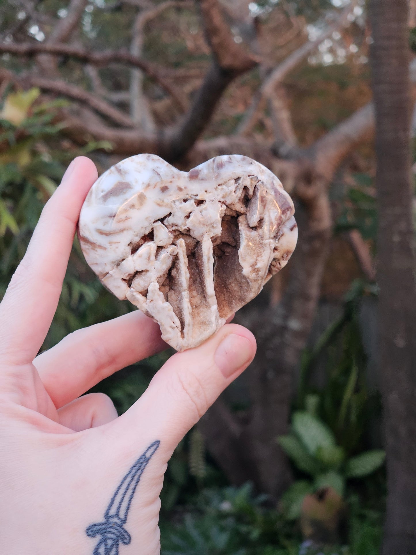 Corazón de Esfalerita