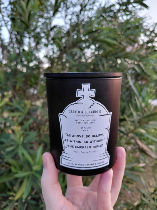 The Momento Mori Kollektion: The Emerald Tablet – Zitrone, Nelke & Schwarze Johannisbeere