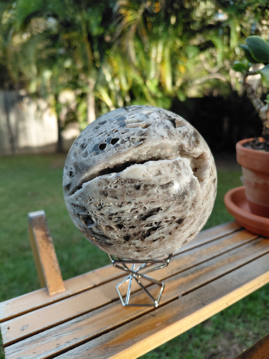 Esfera mediana de esfalerita
