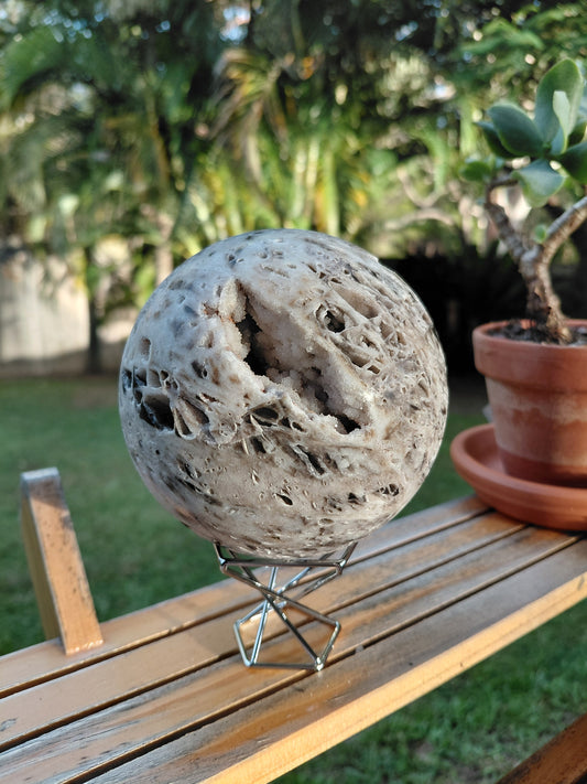 Esfera mediana de esfalerita
