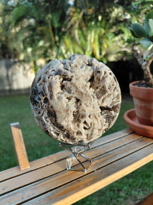 Esfera grande de esfalerita