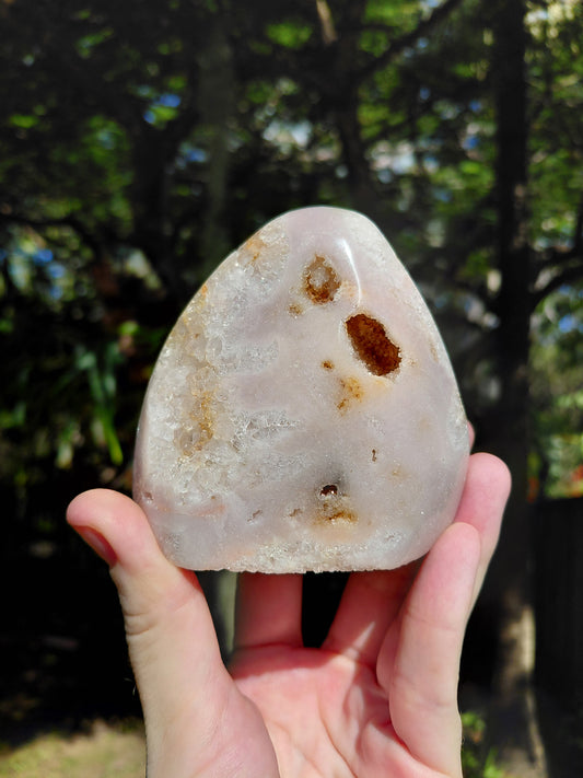 Pink Amethyst Freeform A