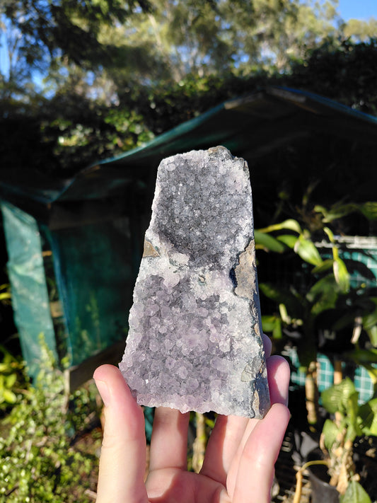 Rainbow Amethyst Cut Base F