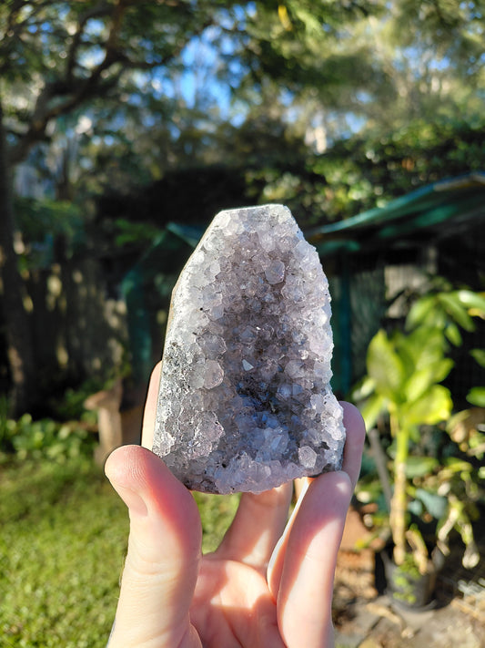 Rainbow Amethyst Cut Base H