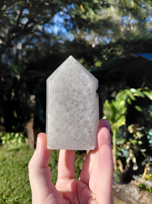 Druzy Agate Tower E