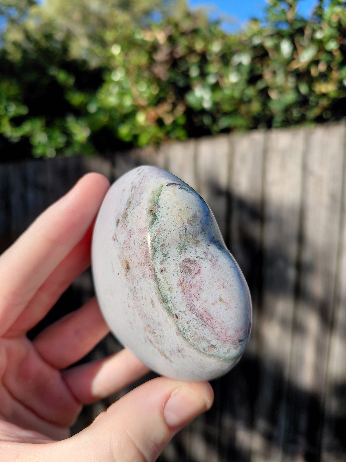 Corazón de jaspe oceánico E