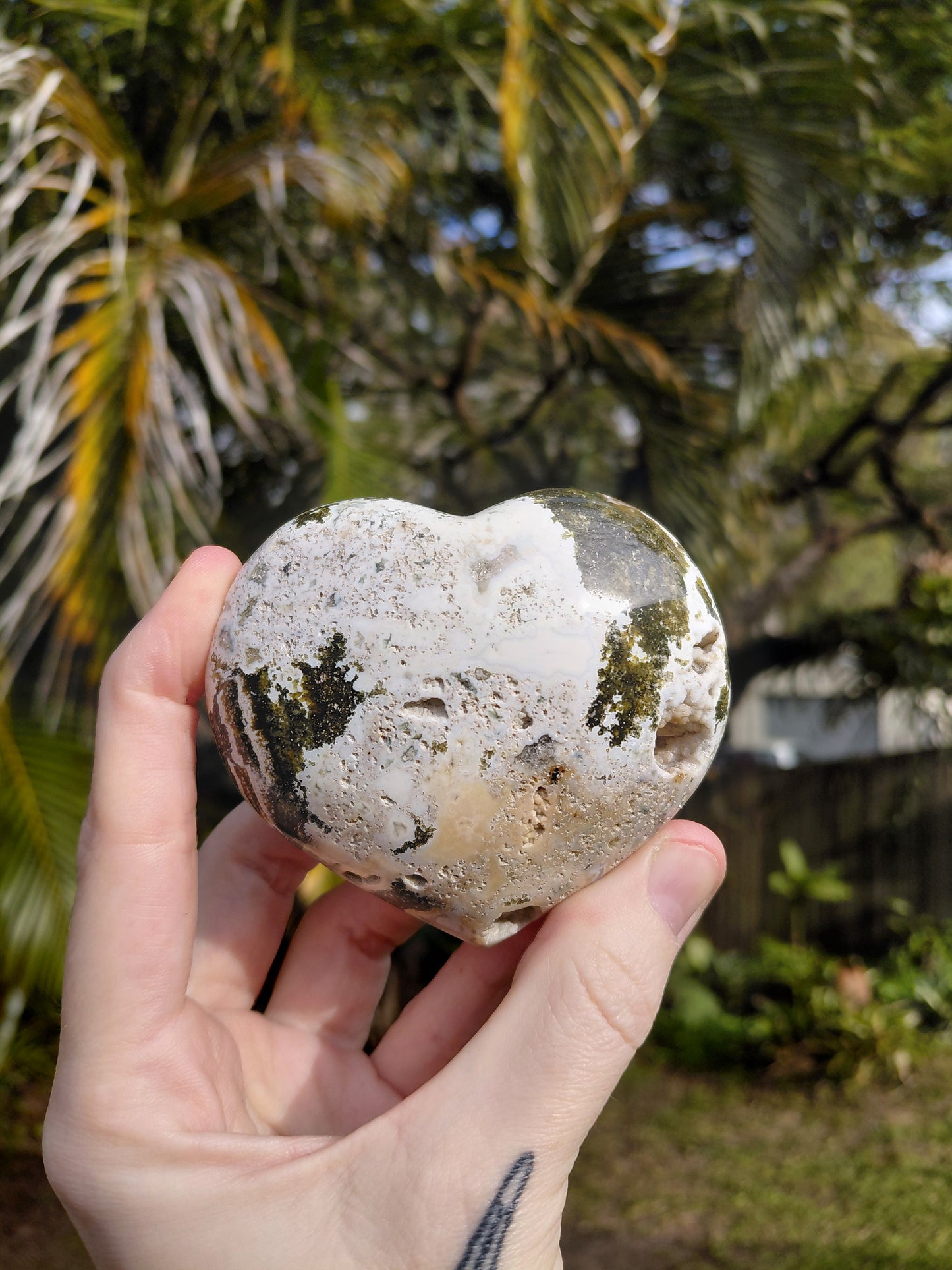 Ocean Jasper Heart J