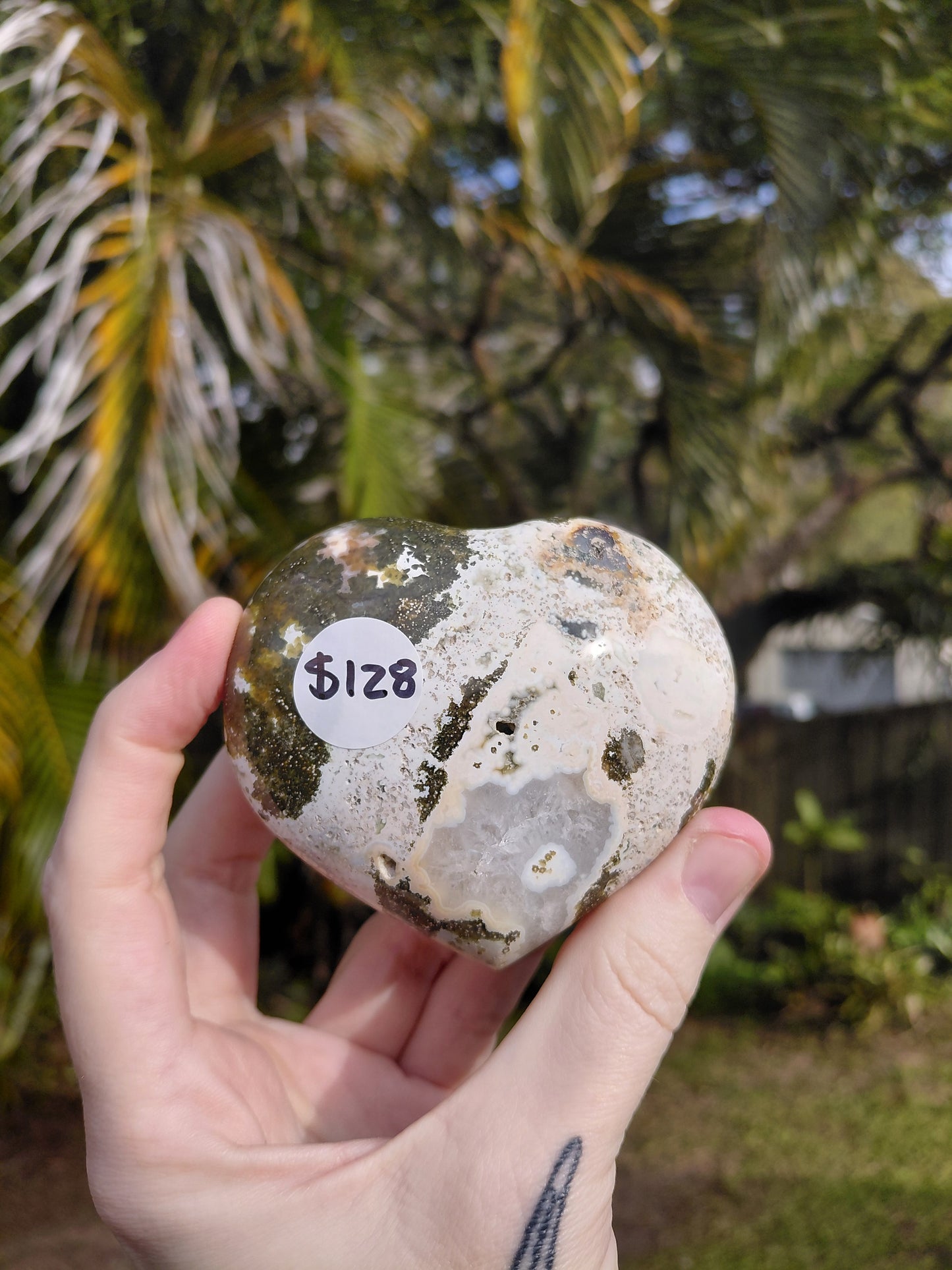 Ocean Jasper Heart J
