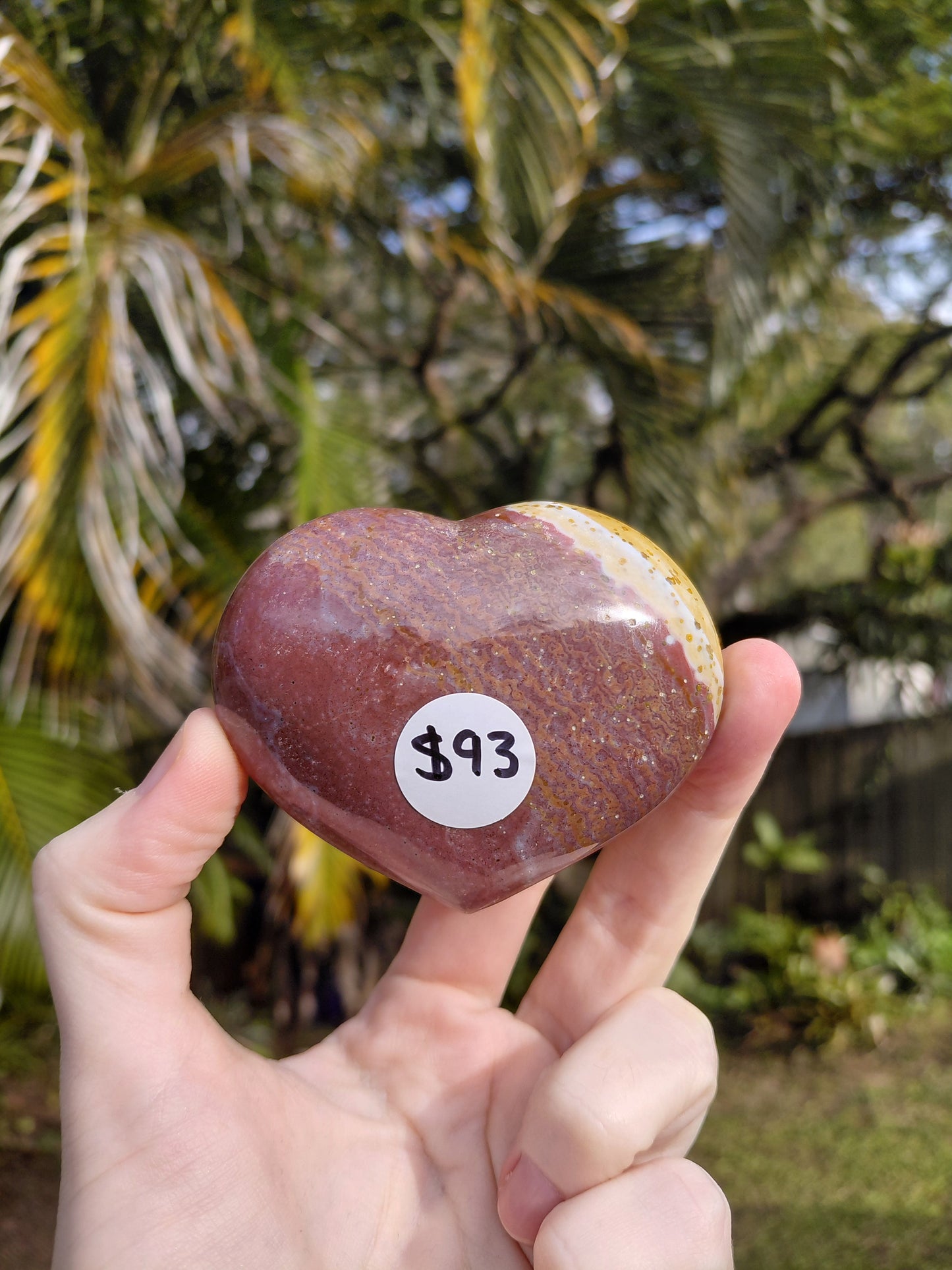 Ocean Jasper Heart K