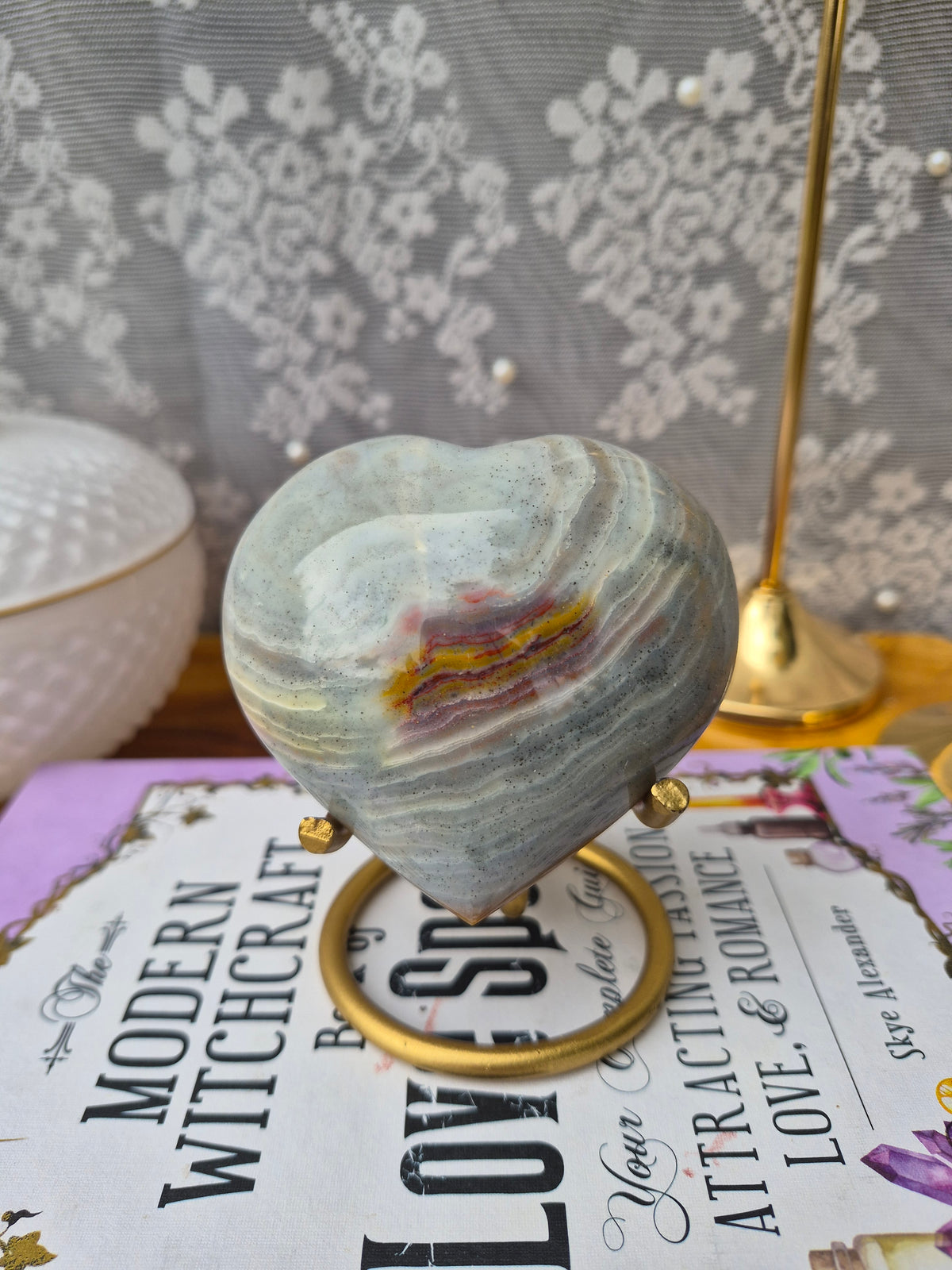 Ocean Jasper Heart F