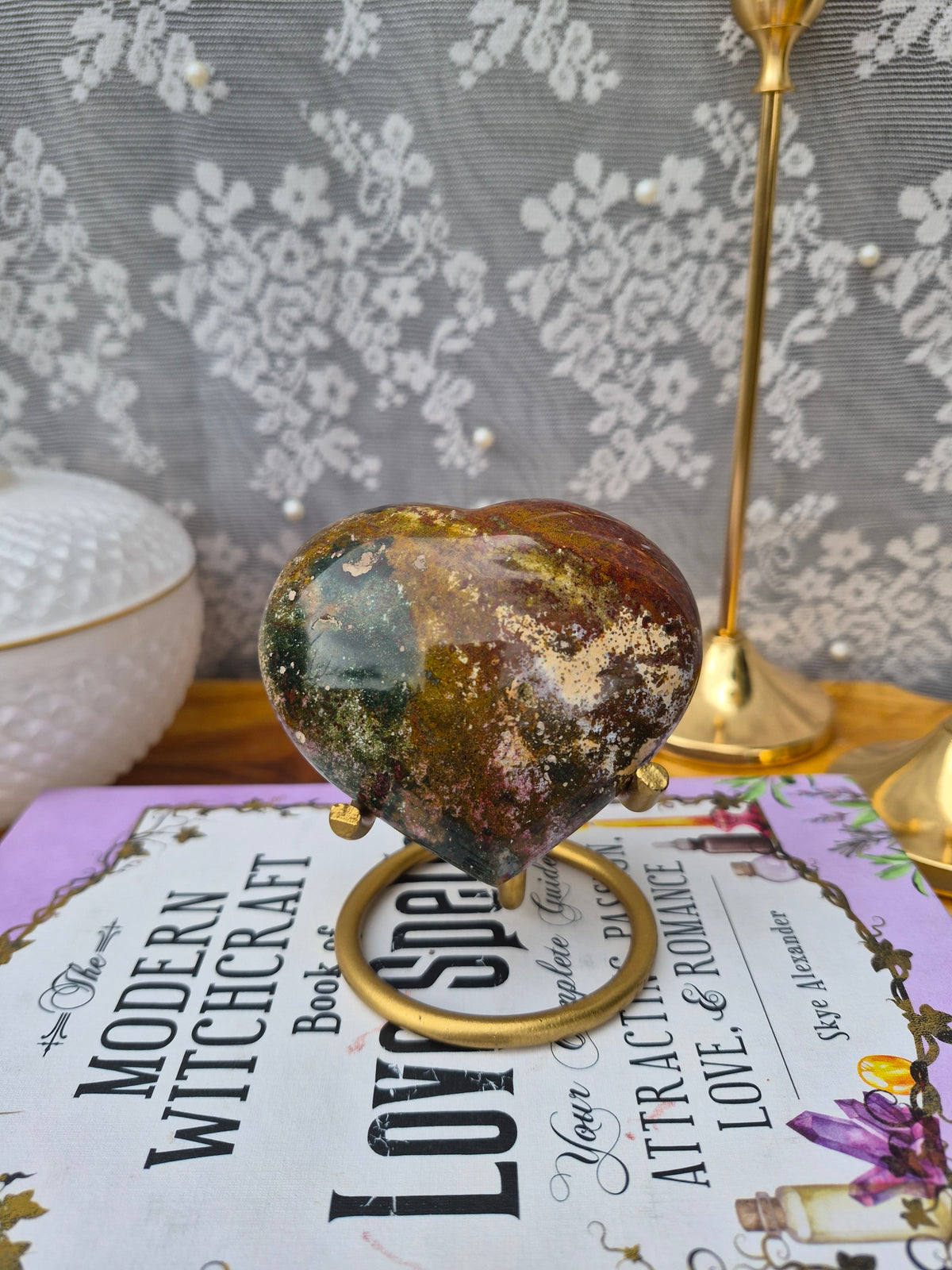 Ocean Jasper Heart C