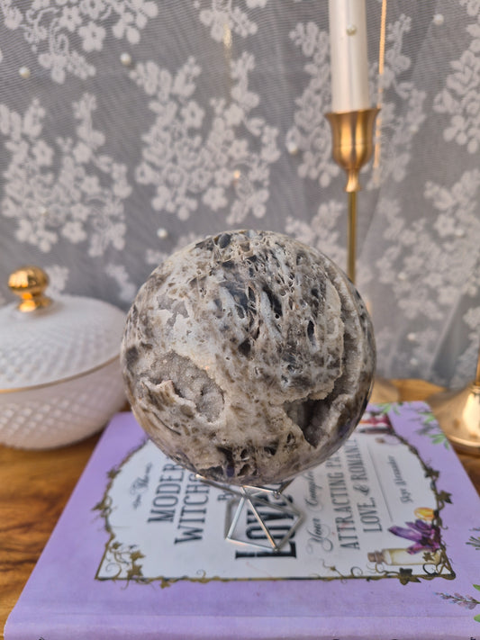 Esfera mediana de esfalerita