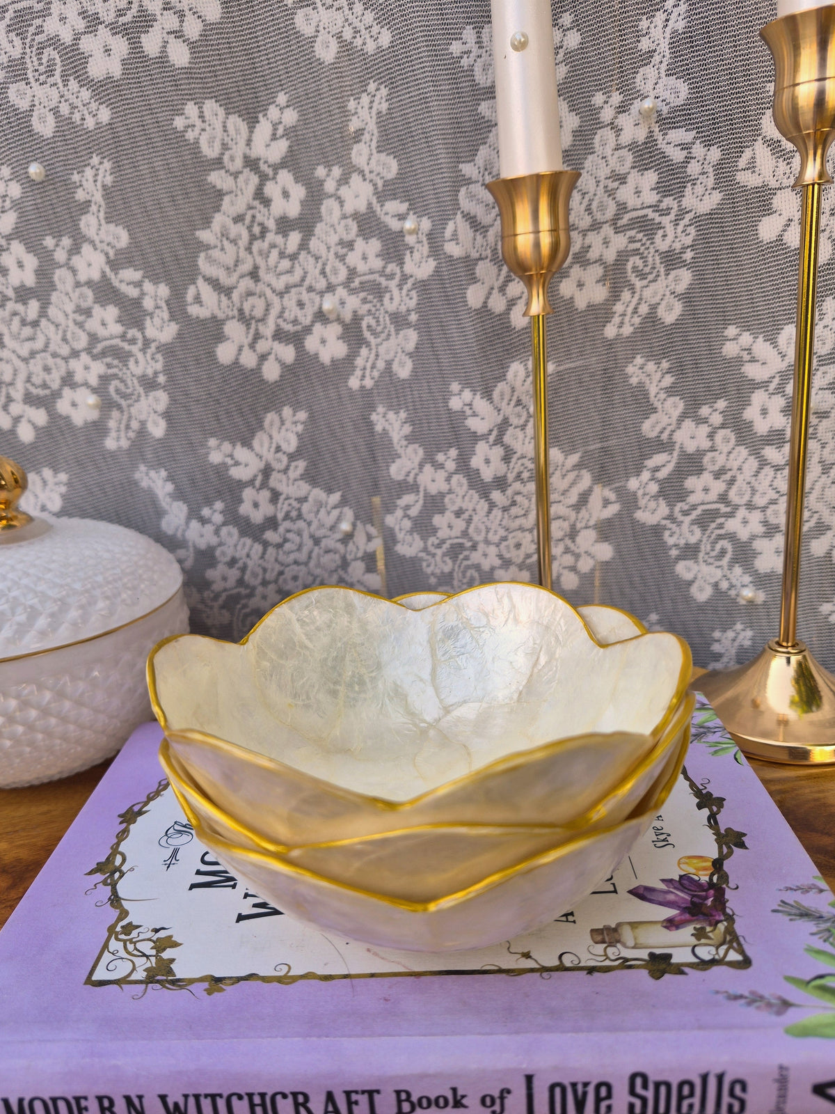 Nesting Lotus Bowls - Available in 3 Sizes