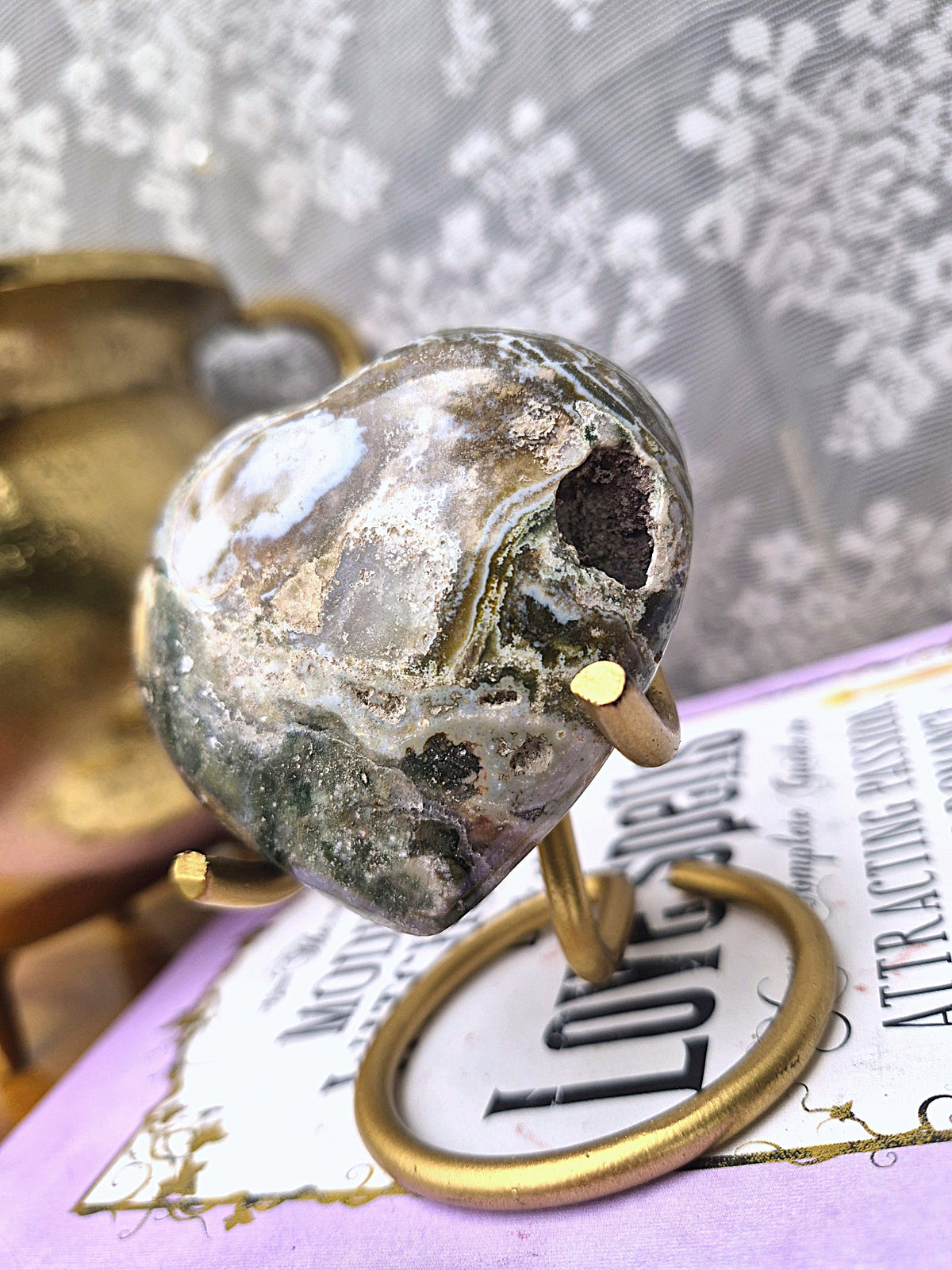 Ocean Jasper Heart H
