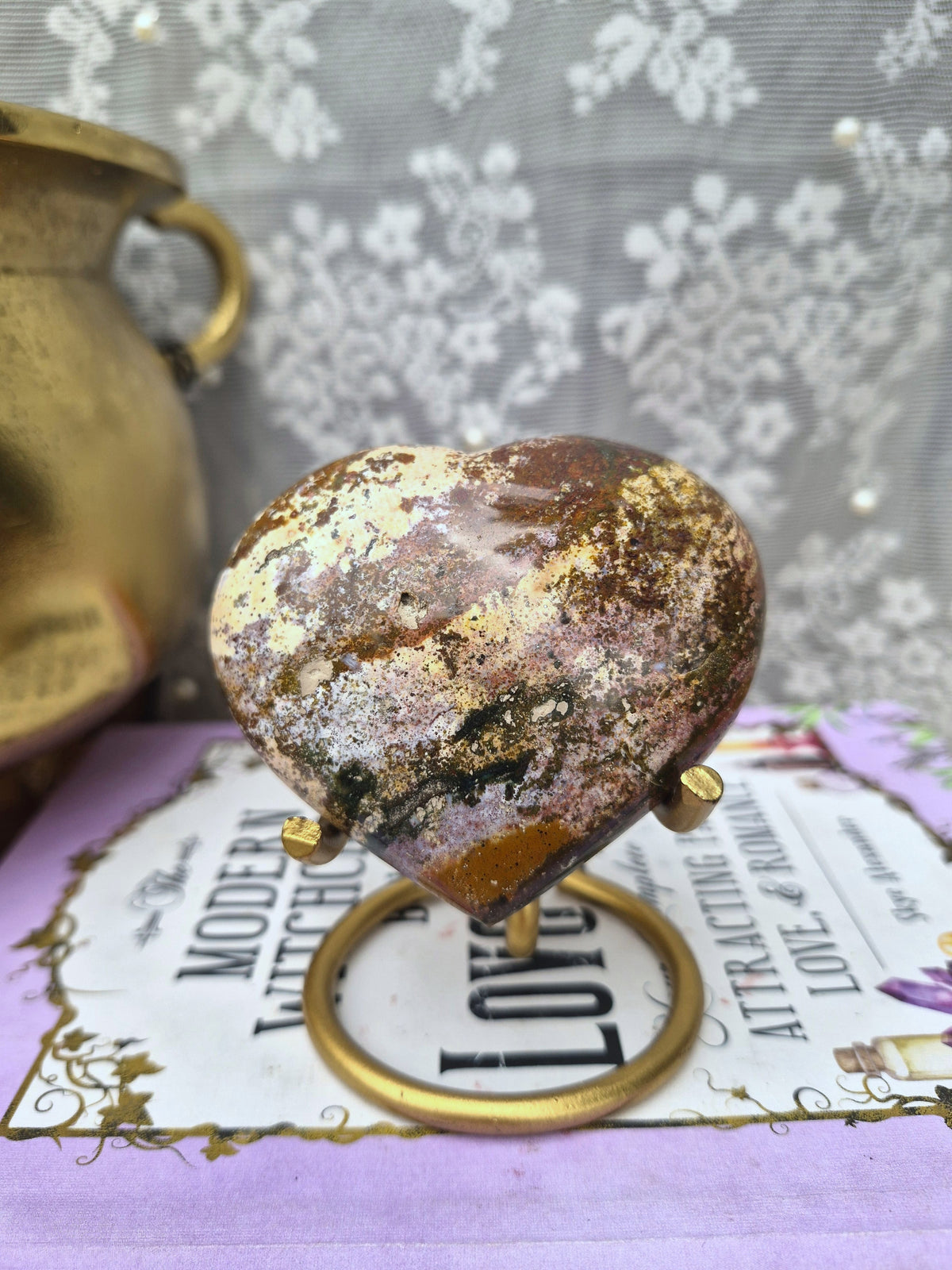 Ocean Jasper Heart C