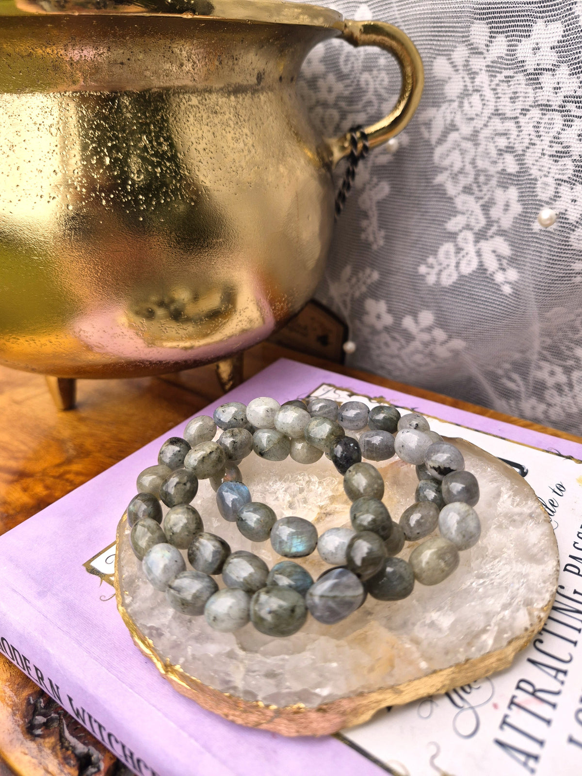 Labradorite Tumbled Bracelets