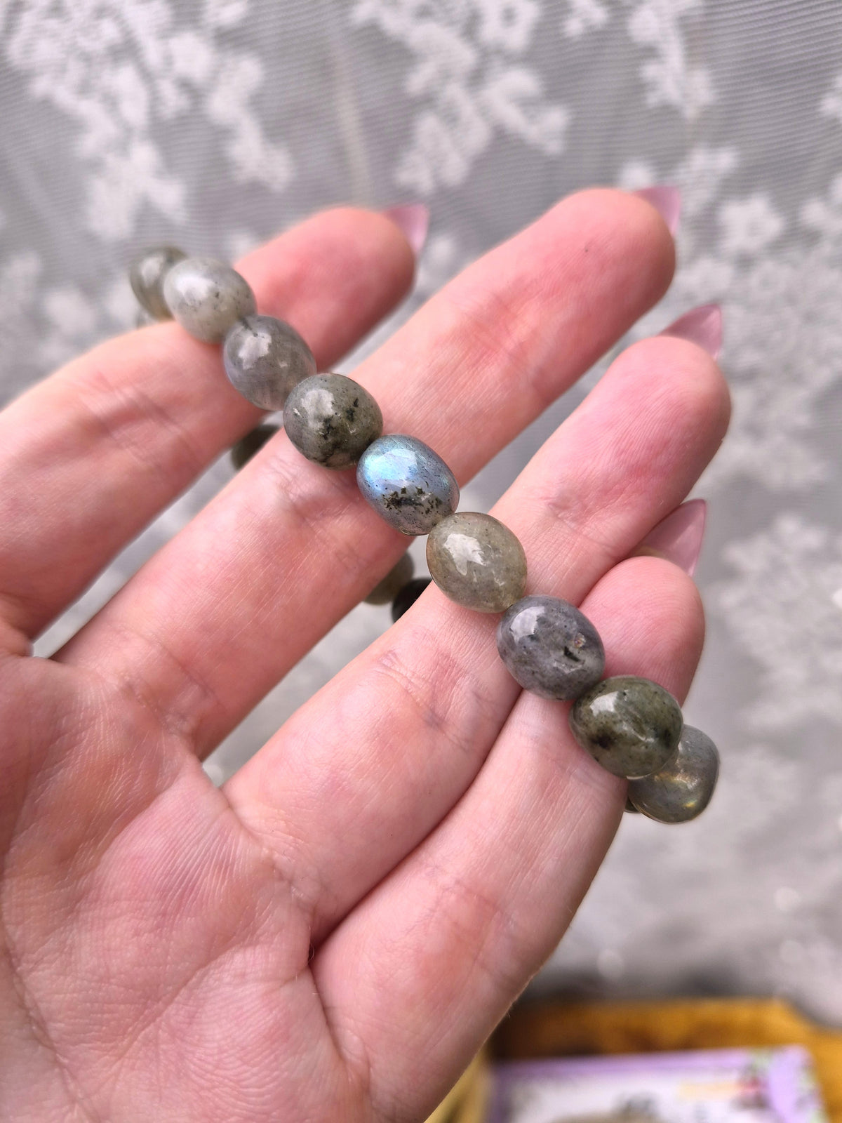 Labradorite Tumbled Bracelets