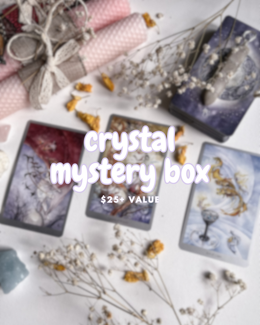 25 $ Kristall-Wundertüte – wähle dein eigenes Thema!